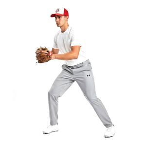Under Armour Loose Fit Baseball Pants - LG (Large) - Gray